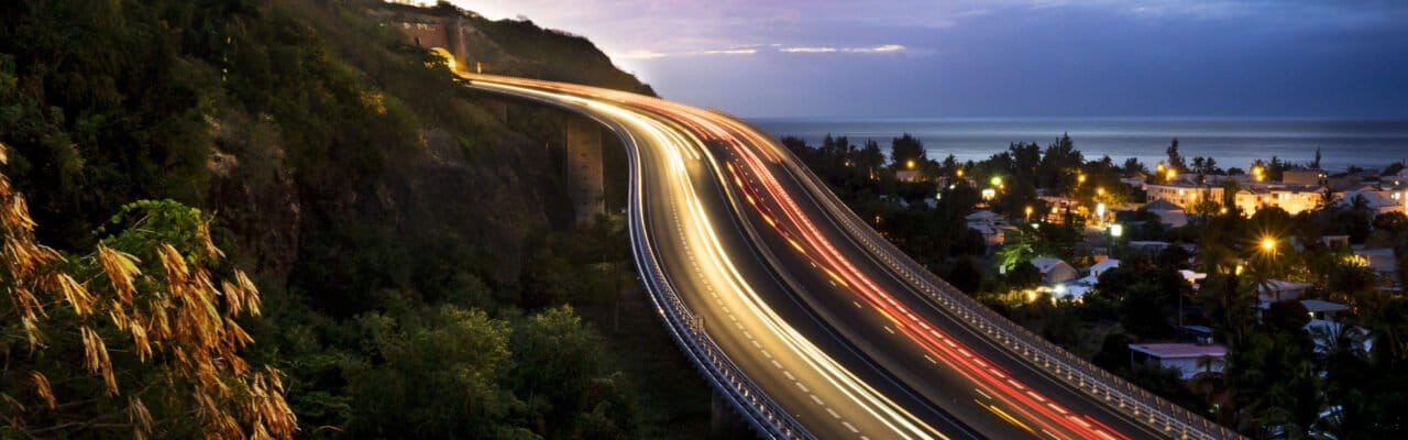 La route des Tamarins